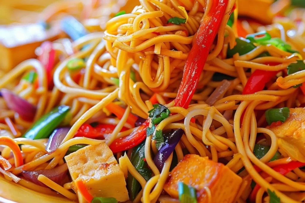 Easy Veg Hakka Noodles Recipe – A Quick and Flavorful Delight